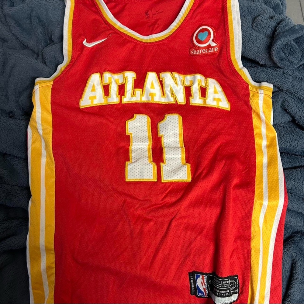 Atlanta Hawks Red Basketball Jersey